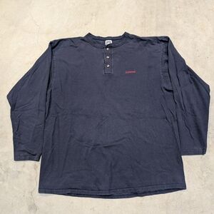 VTG 90s Compaq Computers Shirt Mens 2 XL Navy USA Made Cotton Deluxe